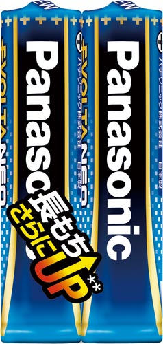 アルカリ乾電池　エボルタＮＥＯ　単４　２本入画像