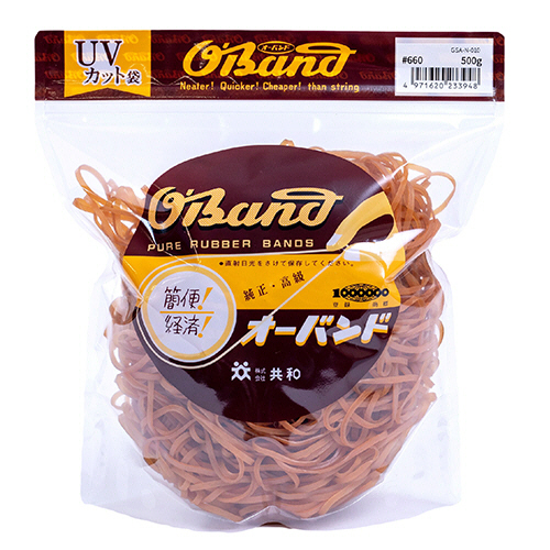 ｵｰﾊﾞﾝﾄﾞ #660 内径165mm 500g入 透明袋 1袋画像