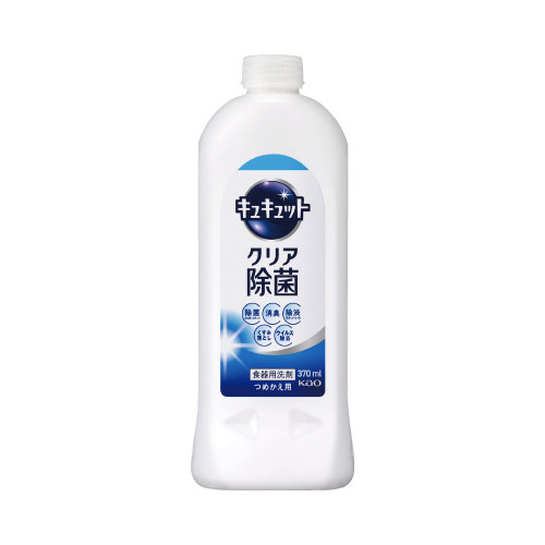キュキュット　クリア除菌　詰替用　３７０ｍｌ×４画像