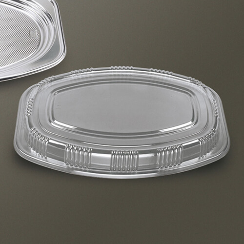 シーピー化成 パーティー皿 Z-507 透明蓋 20枚画像