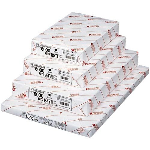 ＰＰＣ用紙タイプ６０００＜７０Ｗ＞　Ｂ５　５００枚画像