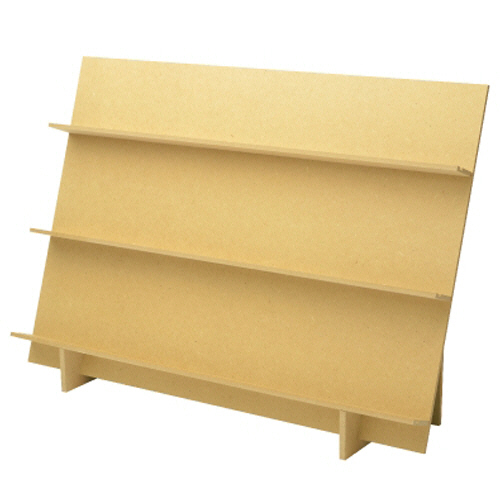 組立式木製傾斜飾り棚 1台画像