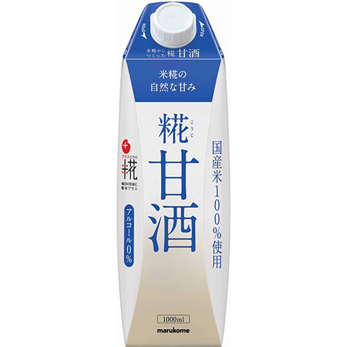 ﾌﾟﾗｽ糀 糀甘酒LL 1000ml/本 1ｹｰｽ(6本)画像