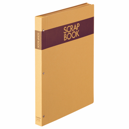 ｽｸﾗｯﾌﾟﾌﾞｯｸ A4ﾀﾃ ｸﾗﾌﾄ台紙28枚付 背幅25mm 1冊画像