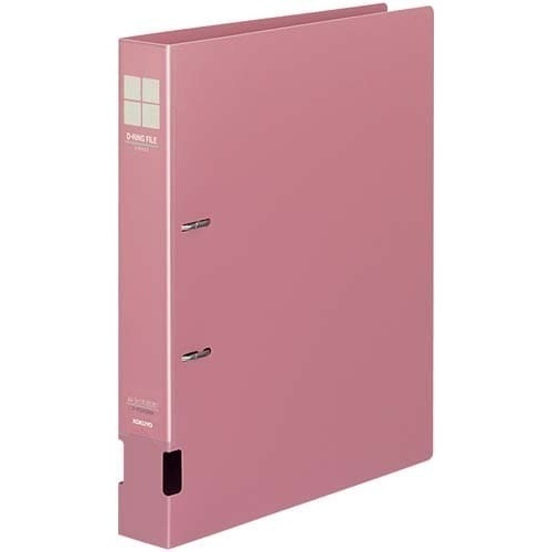 ＤリングファイルＰＰ　桃Ａ４縦背幅４５ｍｍ　５冊画像
