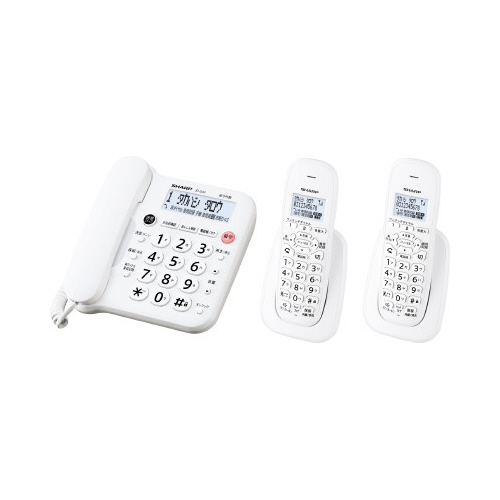 コードレス電話機（子機２台）　ＪＤ－Ｇ３３ＣＷ