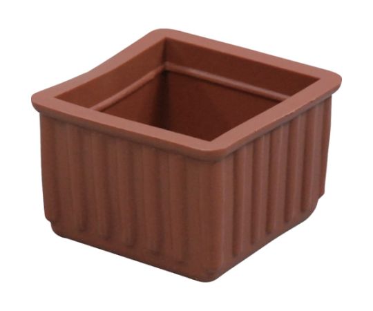 イス脚キャップ　茶角31画像