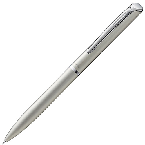 ゲルインキボールペン　エナージェル　フィログラフィ　0.5mm　黒　(軸色:ウォームシルバー)　1本
