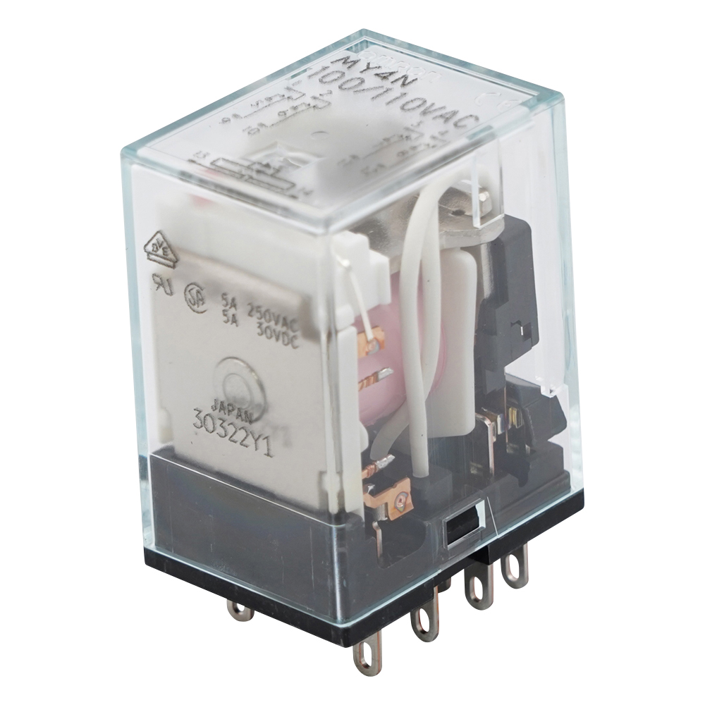 ミニパワーリレー（MY4形）　動作表示灯内蔵型