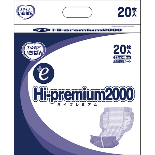 ｴﾙﾓｱ いちばん +e Hi-premium2000 1ﾊﾟｯｸ(20枚)