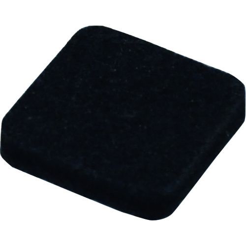 光　硬質フェルト　ブラック　25×25mm画像