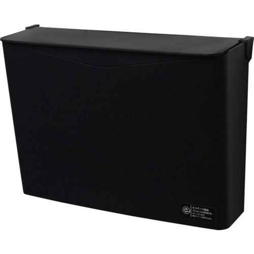 ﾘｻｲｸﾙﾍﾟｰﾊﾟｰﾎﾟｹｯﾄ ﾌﾀ付 黒 1個画像