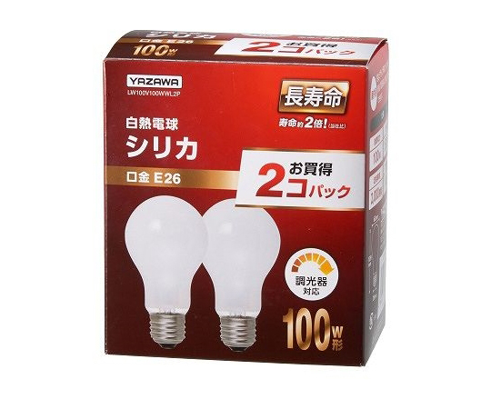 長寿命シリカ 100W形 2P 1箱（2個入）画像