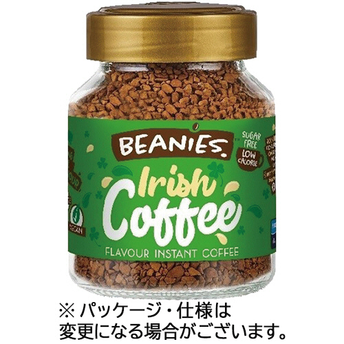 ｲﾝｽﾀﾝﾄｺｰﾋｰ ﾋﾞｰﾆｰｽﾞ ｱｲﾘｯｼｭｺｰﾋｰ 50g 瓶 1ｾｯﾄ(3本)画像