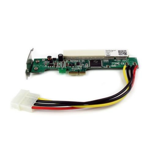 PCI　Express-PCI変換カード　1個 シンプルなデザインの基板が正面から見える状態