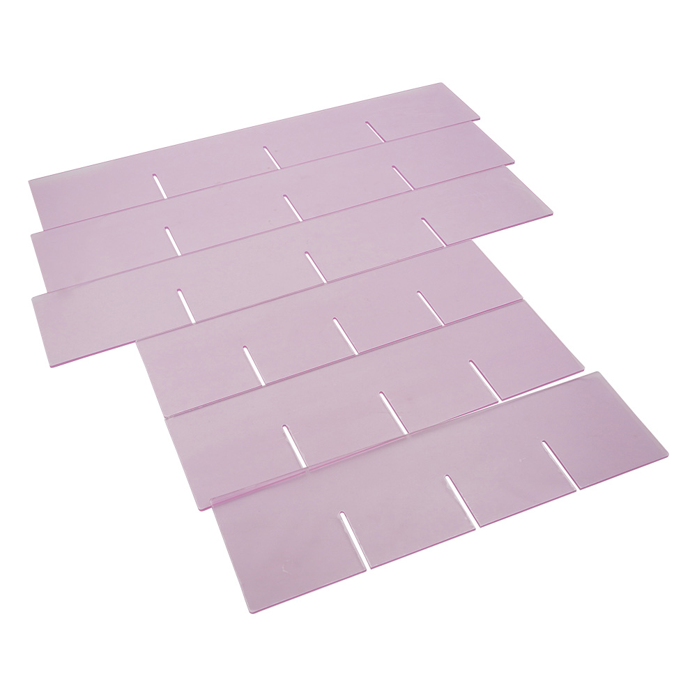 救急ワゴンR3仕切板　中　セット　タテ・ヨコ各3枚入画像