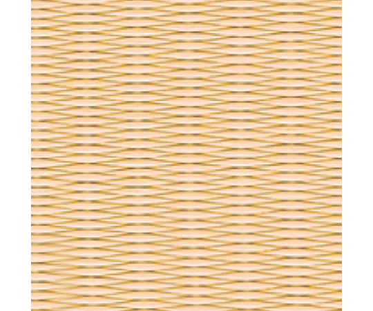 洗えるへりなし置き畳　60×60cm　アイボリー 淡い色合いのマットが床に敷かれ、四隅がしっかりと整えられた様子