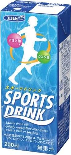スポーツドリンク　紙パック　２００ｍｌ　２４本画像