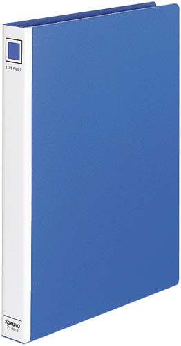 チューブファイルＶ　Ａ４縦　２０ｍｍ　青　４冊画像