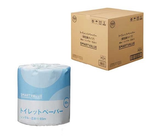 業務用トイレットペーパー　ES　65m×100個画像