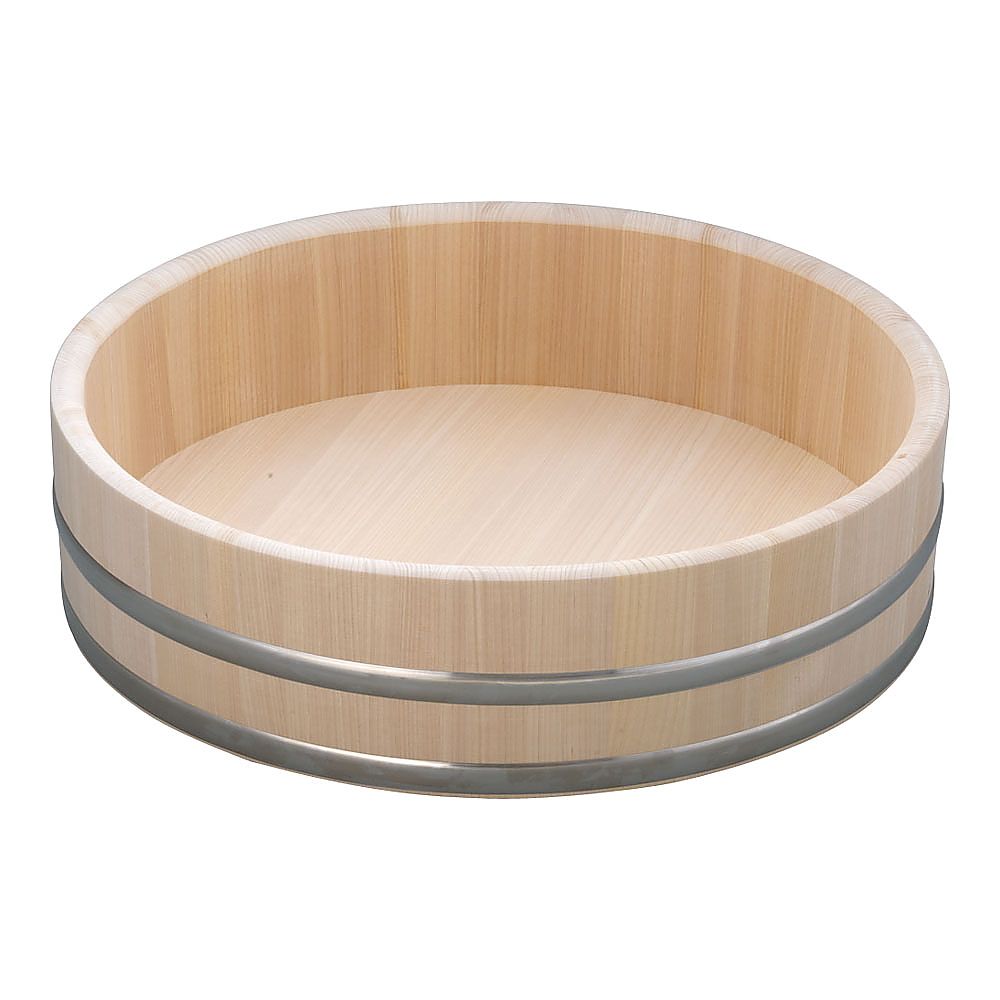 木製ステン箍 飯台(サワラ材) 54cm