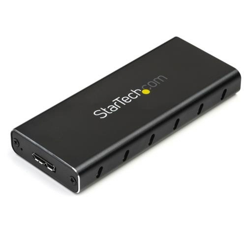 USB　Type-C接続SATA　M.2　NGFF　SSDケース　USB　3.1(10Gbps)　ブラック&シルバー　1個画像