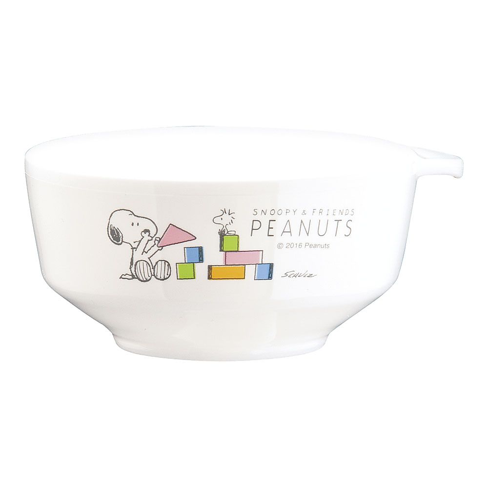 ポリプロピレンお子様食器「スヌーピー」 茶碗画像