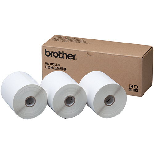 RDﾛｰﾙ ﾌﾟﾚｶｯﾄ紙ﾗﾍﾞﾙ ﾗﾍﾞﾙｻｲｽﾞ102×152mm 276枚/ﾛｰﾙ 1箱(3ﾛｰﾙ)画像