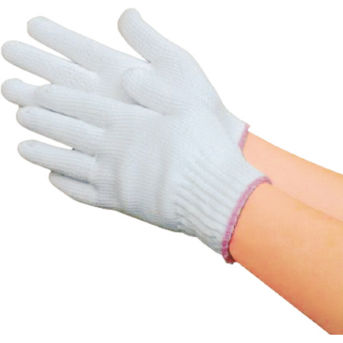 日本一軍手 婦人用 白 M 1ﾊﾟｯｸ(12双)画像