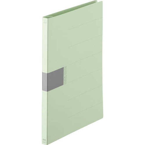 ﾌﾗｯﾄﾌｧｲﾙ(ｶﾗｰﾁｮｲｽ) A4ﾀﾃ 150枚収容 背幅18mm ﾗｲﾄｸﾞﾘｰﾝ 1ｾｯﾄ(10冊)画像