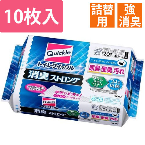 Kao トイレクイックル 消臭ストロング つめかえ用 20枚画像