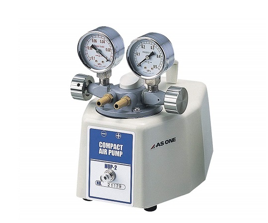 コンパクトエアーポンプ　吸排両用型　ゲージ付き