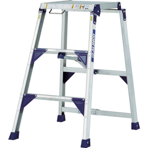 折りたたみ式作業用踏台 0.9m 最大使用質量150kg 1台画像