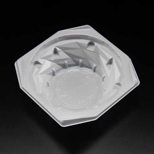 リスパック 透明カップ バイオ キラカク 11-35B 白 本体画像