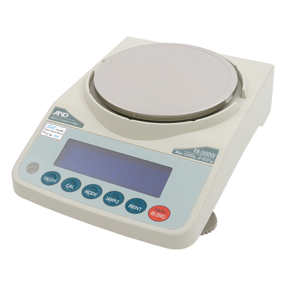 汎用電子天びん FX-iシリーズ ひょう量:5200g 最小表示:0.01g画像