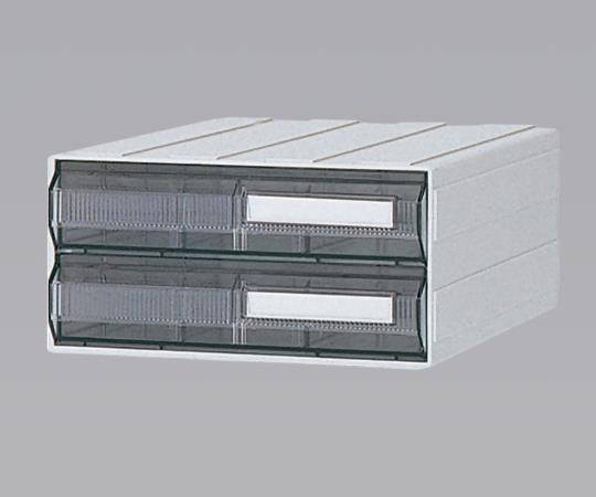 カセッター A4タイプ（引出2段）クリアー