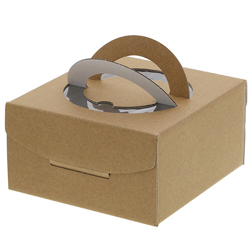 手付きｹｰｷ箱 ｸﾗﾌﾄBOX ｱﾝﾄﾙﾒ 4号 1ｾｯﾄ(100枚:10枚×10ﾊﾟｯｸ)画像