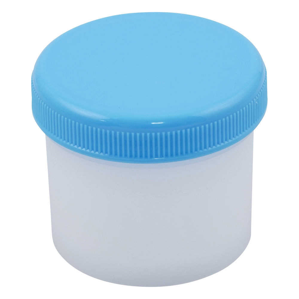 増量丸底プラツボ　未滅菌　36mL　青　50個入画像