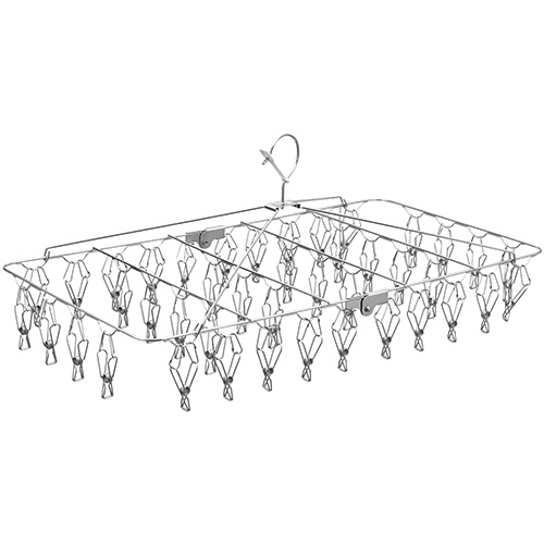 ｵｰﾙｽﾃﾝﾚｽ 小物 角ﾊﾝｶﾞｰ ﾋﾟﾝﾁ42個付 1個画像