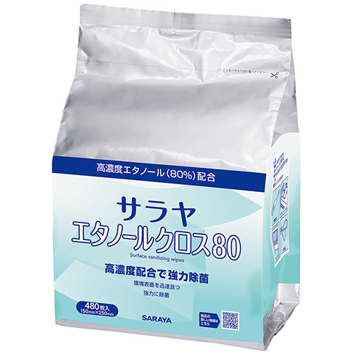 ｴﾀﾉｰﾙｸﾛｽ80 詰替用 1ﾊﾟｯｸ(480枚)画像