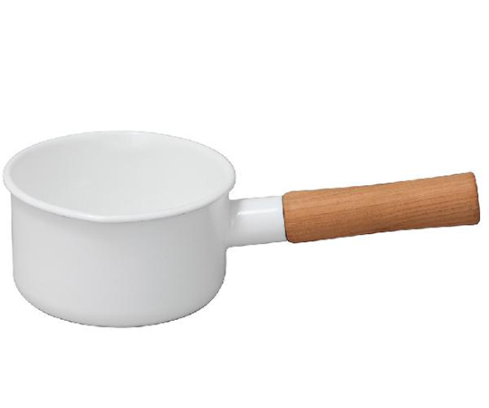 ミルクパン　12cm　ホワイト