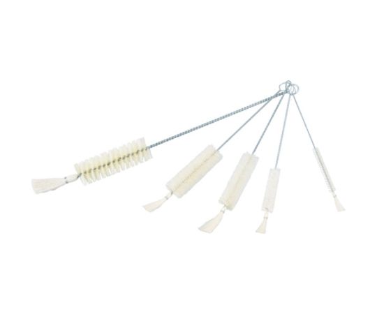 理化学ブラシ　注射器用　山羊毛　スチール柄10cc用画像