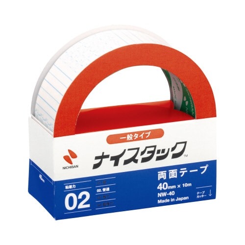 ナイスタック両面テープ４０ｍｍ×１０ｍ　５巻画像