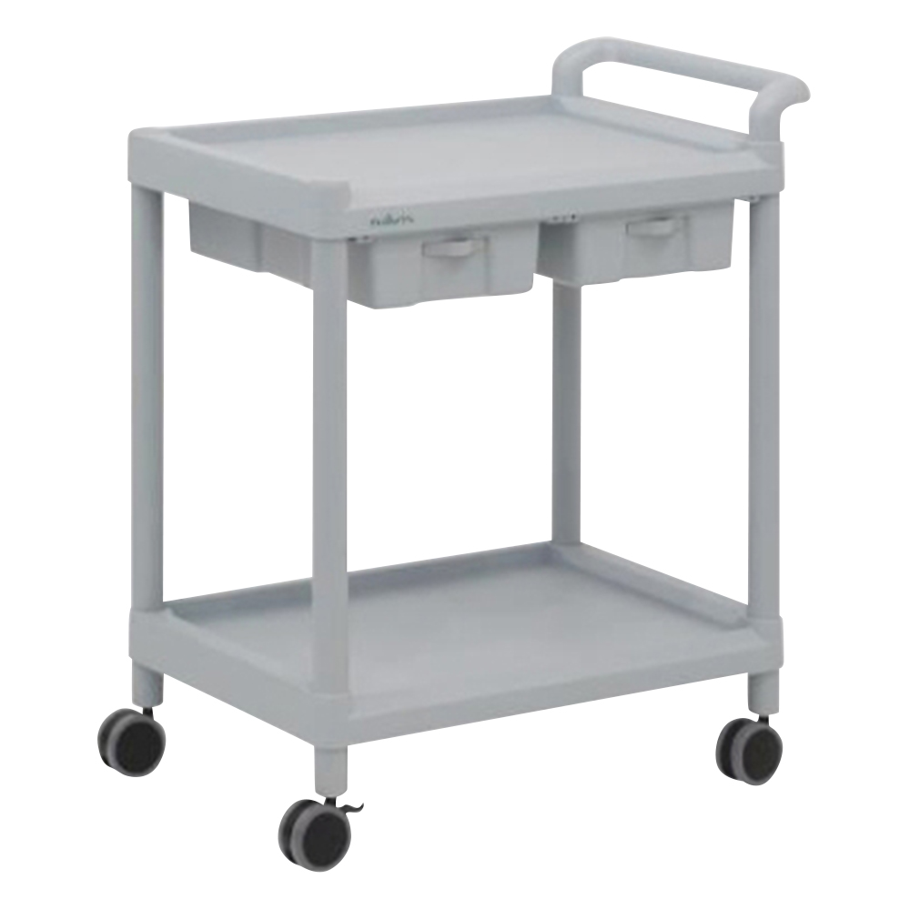 モバイルストレージカート(引出し付) 2段 705×444×830画像