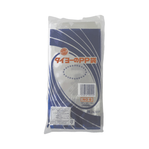 タイヨーのＰＰ袋　０．０５ｍｍ　Ｎｏ．６画像