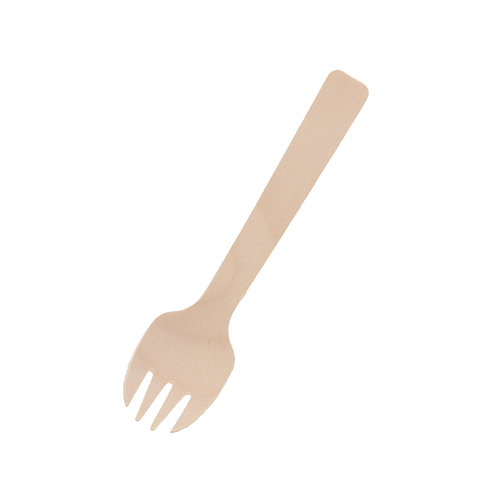 HEIKO 木製フォークスプーン 105mm バラ(個包装なし) 100本画像