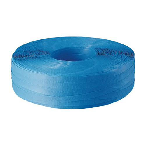 封かん機用PPﾊﾞﾝﾄﾞ19mm×1000m巻 青 1巻画像