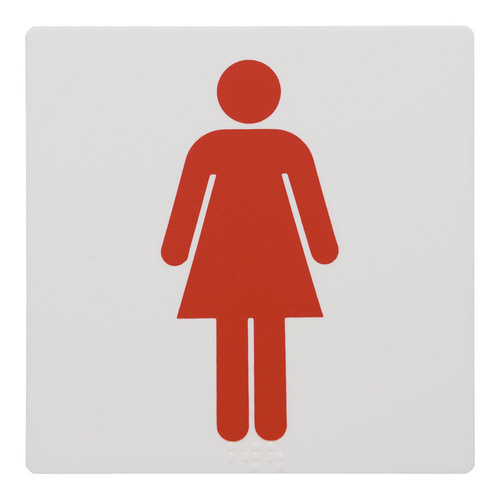 点字サイン　ＴＳ５１４－２　御手洗　女画像