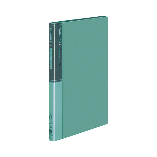 クリヤブックタフネス固定式Ａ４縦２０Ｐ緑Ｘ３画像