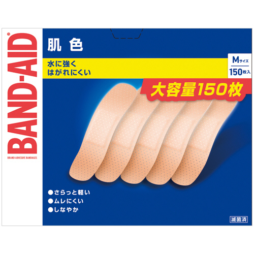 ﾊﾞﾝﾄﾞｴｲﾄﾞ 肌色 Mｻｲｽﾞ 1箱(150枚)画像